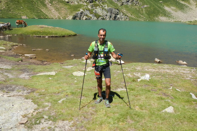 Augusto numa foto antes da ultima subida