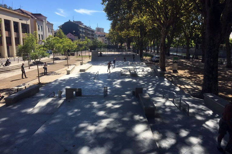 O novo Skate Parque de Leiria