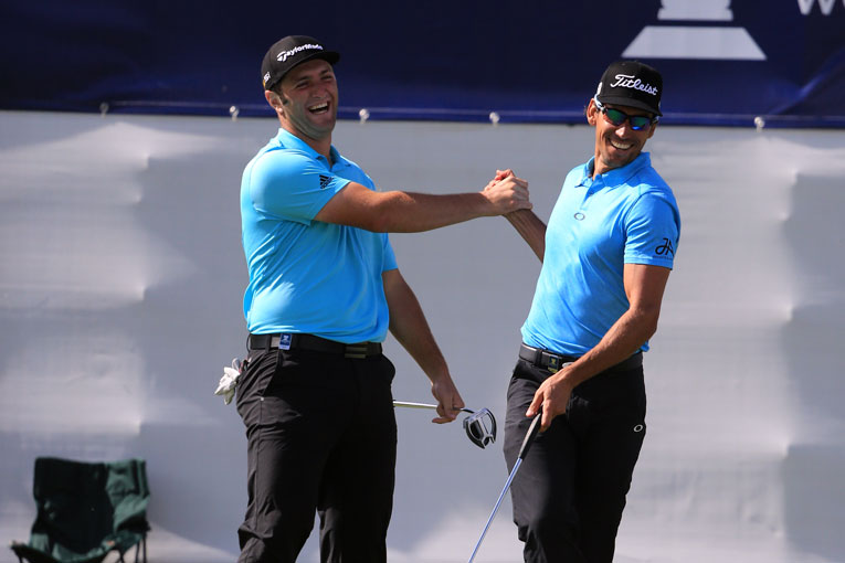 Rafa Cabrera Bello and Jon Rahm (Espanha)