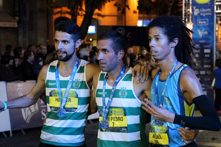Hélder Santos, Rui Pedro Silva e Miguel Ribeiro