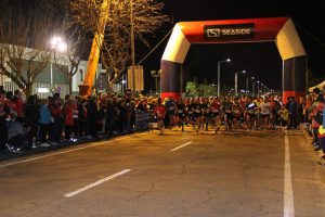 Night Run Seaside
