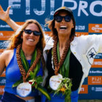 YOLANDA HOPKINS E FRANCISCA VESELKO AVANÇAM NO FIJI PRO